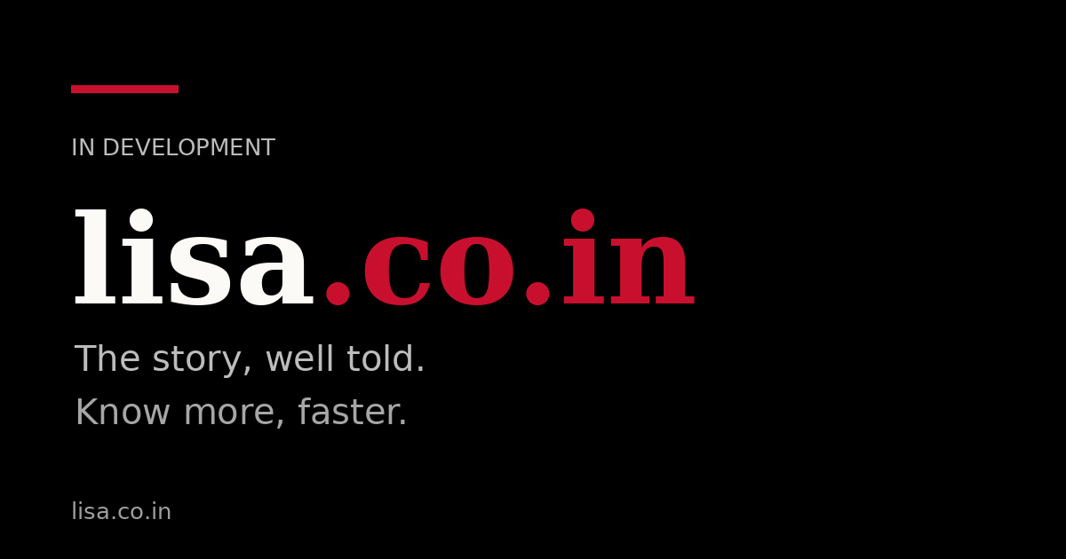 Link preview image for lisa.co.in